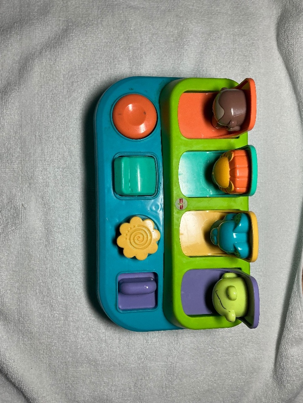 Fisher Price Pop Up Toy Baby Toddler Learning Activity Animal Popper